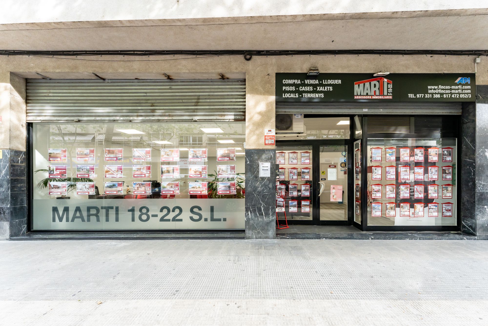 Tu agencia inmobiliaria de confianza en  Reus, comarca del Baix Camp i Tarragonés. FINCAS-MARTI 18-22,SL en Reus